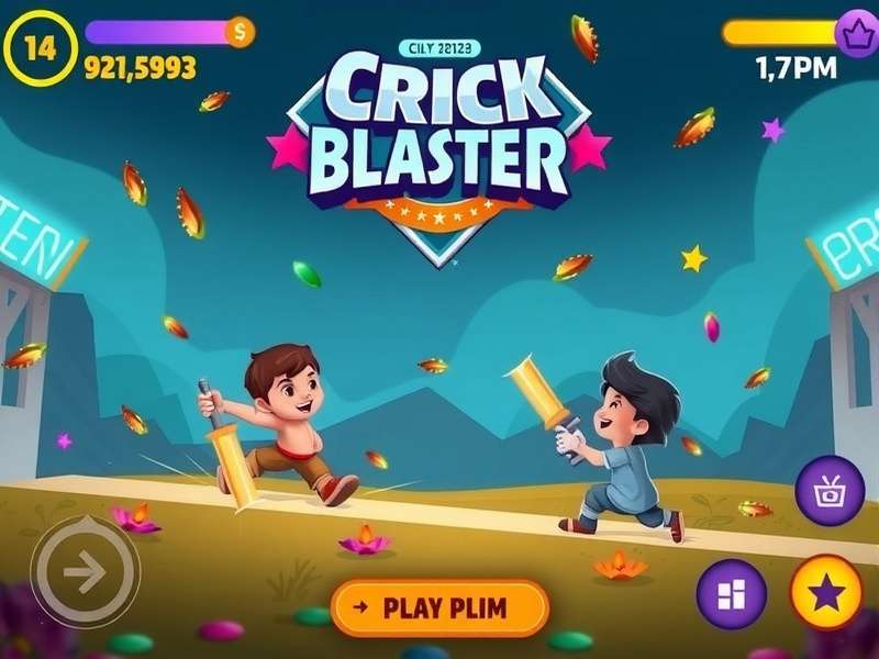 Crick Elite Blaster Gameplay Screenshot